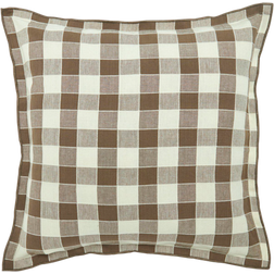 Svanefors Mary Kuddfodral, Nougat Kuddöverdrag Beige, Brun, Vit (45x45cm)