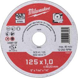 Milwaukee Skæreskive CONTRACTOR; 125x1 mm; 1 stk