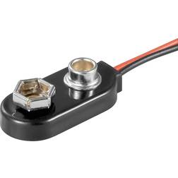 Pro 1x 9V Block battery holder