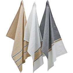 Svanefors Caisa Kökshandduk 3-Pack Kanel Kökshandduk (70x50cm)