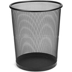 Mind Reader 1CIRGA-BLK Garbage Waste Basket Recycling Set