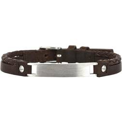 Arock PONTUS armband Brunt/Stål