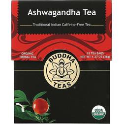 Buddha Teas Buddha Teas, Organic Herbal Tea, Ashwagandha, 18