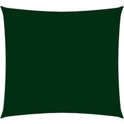 vidaXL solsejl 4,5x4,5 m firkantet oxfordstof mørkegrøn 450cm