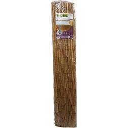 Edm Garden Fence Brown Bamboo