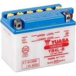 Yuasa YB4LB DC Motorcykelbatteri 12 V 4 Ah