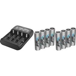 Ansmann Lithium 4 Batteriladdare LiFePO, LiIon, NiCd, NiMH 10340, 10350, 10440, 10500, 10350, 10440, 10500, 12500, 12650, 13500, 13650, 14500, 14650, 16340