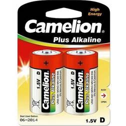 Camelion LR20 Plus D Batteri 2 x D