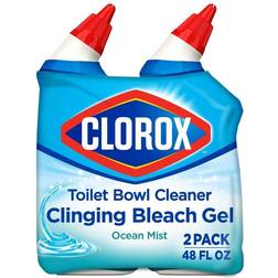 Clorox 24 Ocean Mist Toilet Bowl Cleaner Clinging Bleach Gel