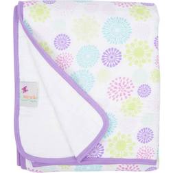 MiracleWare(R) Colorful Bursts Serenity Blanket Purple