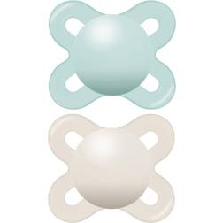 Mam Matte Start Unprinted Pacifier 0-6 Months 2pc