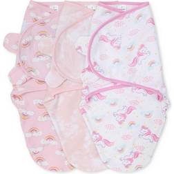 The Peanutshell 3-pc. Swaddle Blanket, Newborn-3 Months Pink Pink Newborn-3 Months