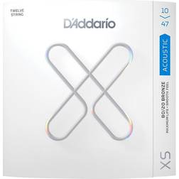 D'Addario XSABR1047-12 10-47 Light 12-String