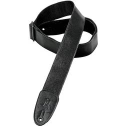 Levys M7GP Leather guitar strap Black