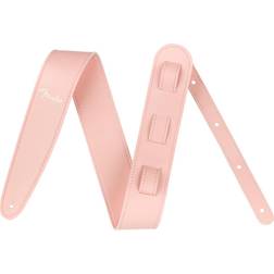 Fender Vegan Leather Guitar Strap Shell Pink