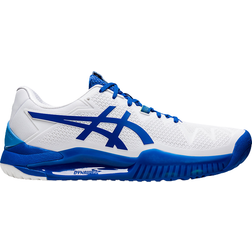 Asics Gel-Resolution 8 M - White/Tuna Blue