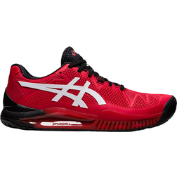 Asics Gel-Resolution 8 M - Electric Red/White