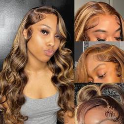 KeaBalo 13x4 Body Wave Frontal Wig 22 inch Honey Blonde