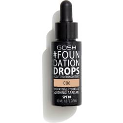 Gosh Copenhagen Foundation Drops SPF10 #006 Tawney