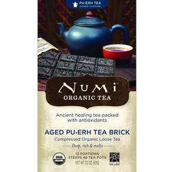 Numi Aged Pu-erh Tea Brick Organic Pu-erh Tea, 2.2