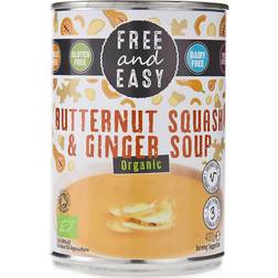 & Easy Organic Butternut Squash & Ginger 400g