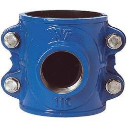 AVK 200 mm x 1.1/4" anboringsbøjle duktiljern, PN16