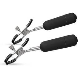 Easytoys Nipple Clamps With Vibrating Bullets