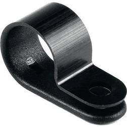 HellermannTyton Kabelbøjle sort ø6,5mm h3p