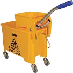 Jantex Kentucky Mop Bucket and Wringer 20Ltr Yellow
