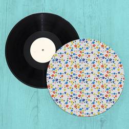 Ditsy Flowers Turntable Slip Mat