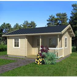 Palmako Attefallshus Sandra 21,5+3,7 (Building Area )