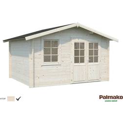 Palmako Klara hytte hvid grundbehandlet 10,4 (Areal )