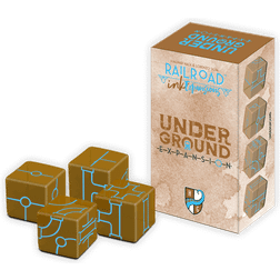 Asmodee Railroad Ink Challenge Dice Expansion Pack Underground