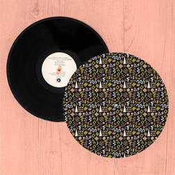 Crazy Funky Pattern Turntable Slip Mat