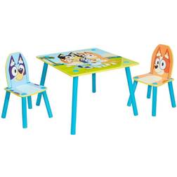 Bluey Kids Table & 2 Chairs Set