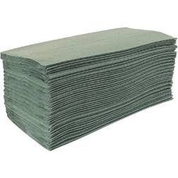 Jantex Z Fold Paper Hand Towels Green 1-Ply 3000