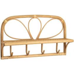 Kidsdepot Shelf Fenne Rattan Floating Shelf Mounted Rack