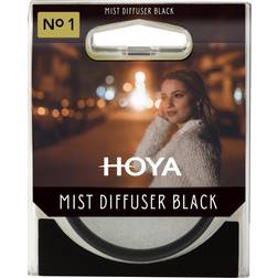 Hoya 82mm Mist Diffuser Black No. 1 Glass Filter
