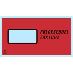 Antalis Følgeseddellommer M65 med tryk Følgeseddel/Faktura 1000 stk.