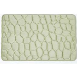 Homescapes Memory Foam Pebble Sage Green Bath