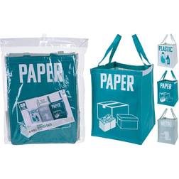 BigBuy Home Affaldsposer Paper-Plastic-Metal Pakke 3