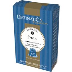 Destination Kaffekapsler Koffeinfri Nespresso 10stk