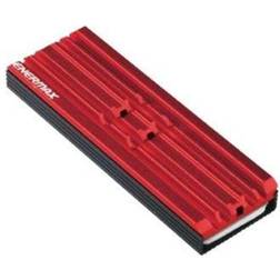 Enermax Esc001 Chipset Sottile Per Ssd M2 2280 Con 4 Pad In Silicone Rosso