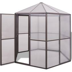 vidaXL Greenhouse Aluminium