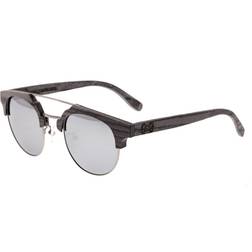 Earth Wood Accessories Kai Polarized Sunglass Grey/Silver