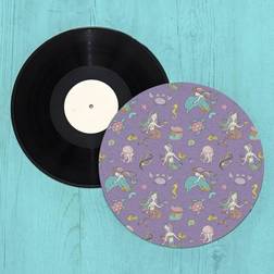 Mermaid Treasure Hunt Turntable Slip Mat