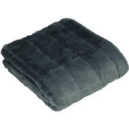 Paoletti Paoletti Empress Faux Fur Blankets Black