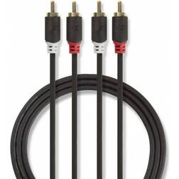 Nedis Stereo RCA Hanstik RCA 2m