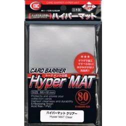 KMC Card Barrier Hyper Mat 80 Sleeves