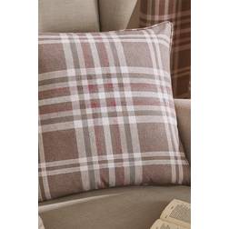 Catherine Lansfield Tweed Woven Scatter Cushion Natural, Blue (45x45cm)